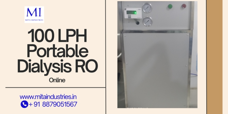 100 LPH Portable Dialysis RO